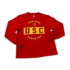 USC | University of Southern California Trojan USC Fight On Shirt Boys Size M